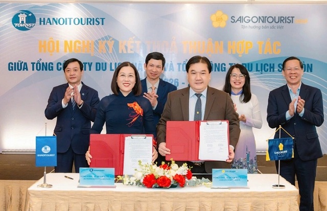 hanoitourist va saigontourist ky ket hop tac thuc day lien ket du lich