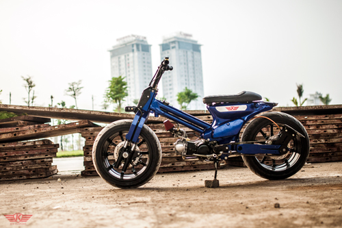 honda cub do phong cach bobber o ha noi toancanhbaochi.net