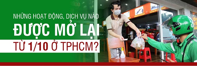 Nhung hoat dong dich vu nao duoc mo lai tu 1 10 o TPHCM nhung hoat dong tphcm sau 1