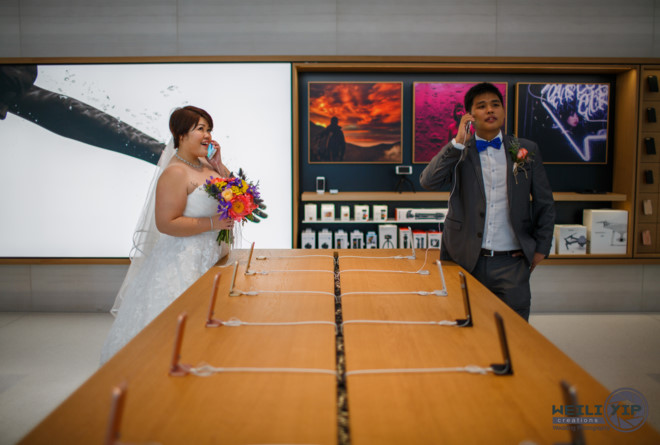 applestore wedding4