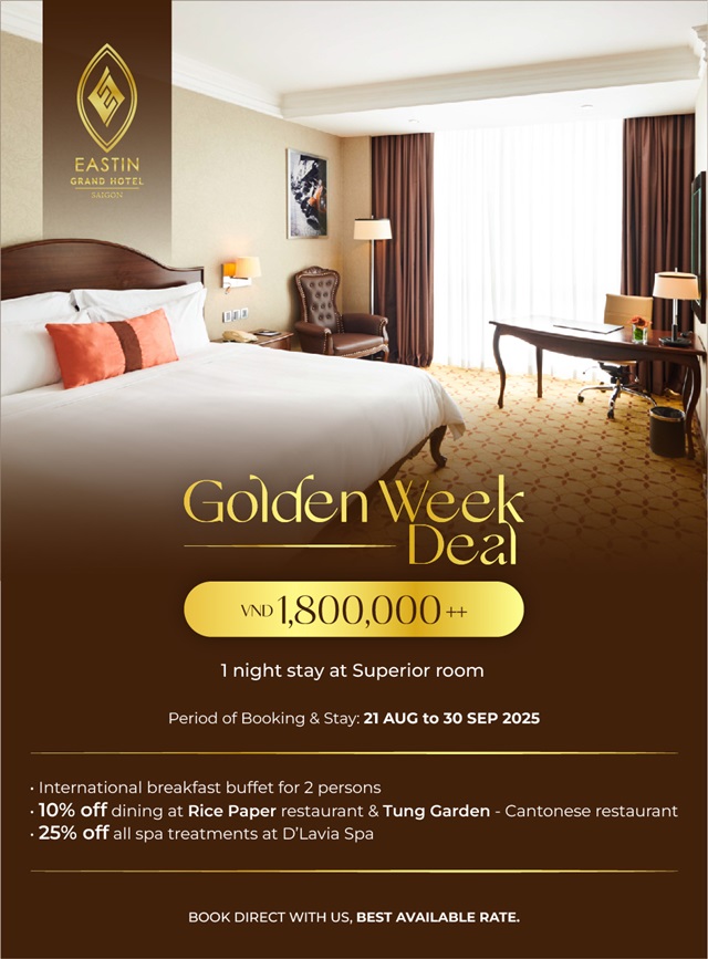 Golden Week Deal 28 8 01