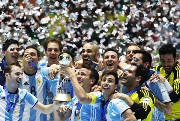 Argentina vo dich Futsal tapchithoidai