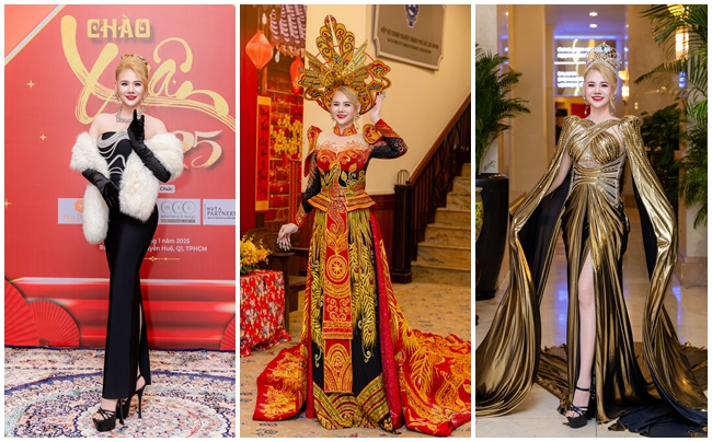 Hoa hậu Phương Triều biến hóa khôn lường ở Đêm hội Fashionista, style nào cũng xinh