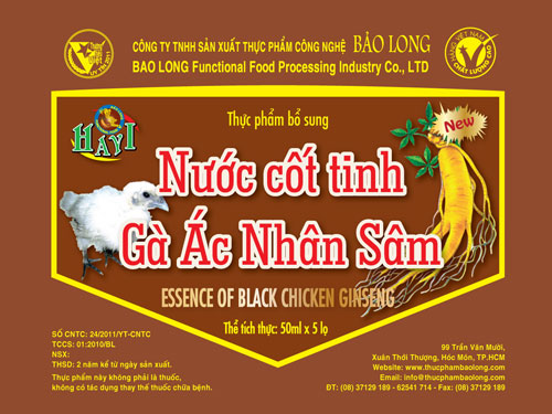 nuoc cot tinh ga ac nhan sam havi san pham vi suc khoe nguoi viet