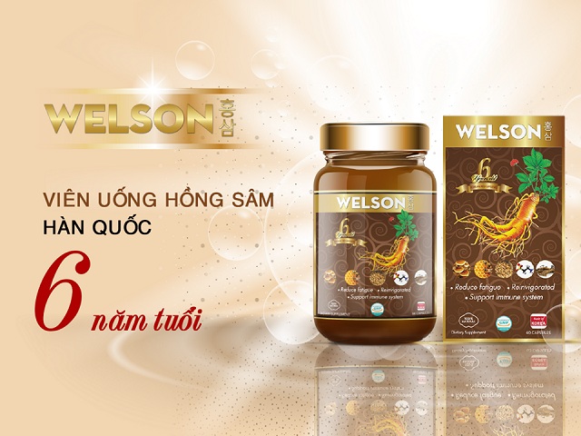 Welson ginseng hong sam han quoc 6nam tuoi 2