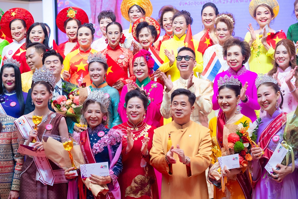 'Duyên dáng Áo dài – Kết nối hữu nghị': Cuộc thi sắc đẹp Việt - Thái lần đầu tổ chức thành công tại Udon Thani