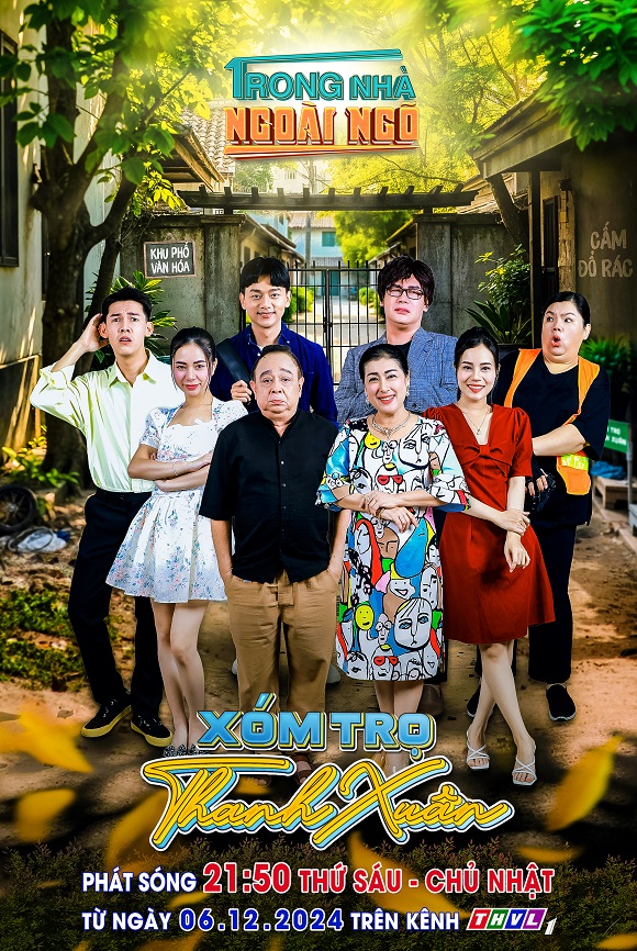 POSTER SITCOM XOM TRO THANH XUAN